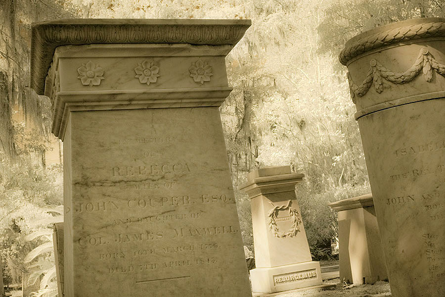 Couper Family Cemetery Plot behind Christ's Church, St. Simons Island GA Georgia Fine Art Photography by Robin Davis photo photography workshop